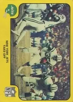 1978 Fleer Team Action #37 - Card #37 - New York Jets
