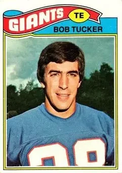 1977 Topps #124 - Bob Tucker - New York Giants