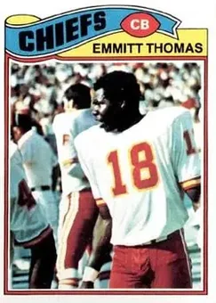 1977 Topps #129 - Emmitt Thomas - Kansas City Chiefs