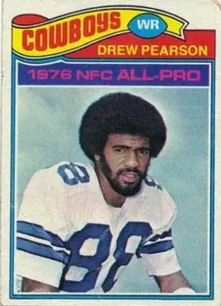 1977 Topps #130 - Drew Pearson - Dallas Cowboys