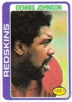 1978 Topps #31 - Dennis Johnson - Washington Redskins