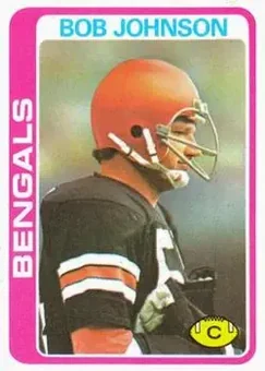 1978 Topps #34 - Bob Johnson - Cincinnati Bengals