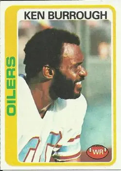 1978 Topps #37 - Ken Burrough - Houston Oilers