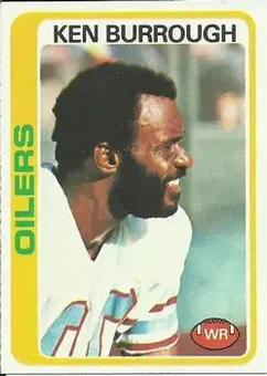1978 Topps #37 - Ken Burrough - Houston Oilers
