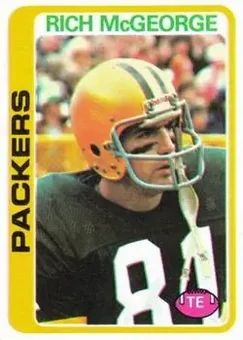 1978 Topps #39 - Rich McGeorge - Green Bay Packers