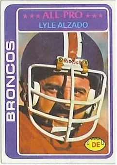 1978 Topps #40 - Lyle Alzado - Denver Broncos