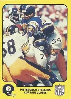 1978 Fleer Team Action #44 - Card #44 - Pittsburgh Steelers