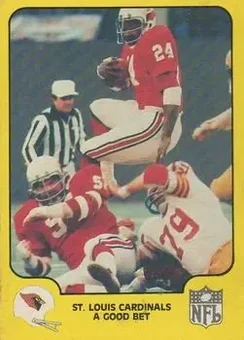 1978 Fleer Team Action #45 - Card #45 - St. Louis Cardinals