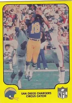 1978 Fleer Team Action #47 - Card #47 - San Diego Chargers 1978 Fleer Team Action #47 - Card #47 - San Diego Chargers