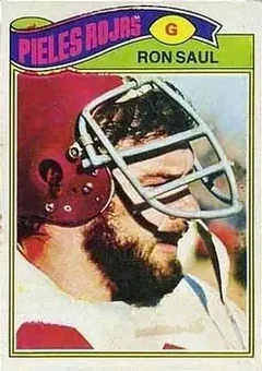 1977 Topps Mexican #131 - Ron Saul - Washington Redskins 1977 Topps Mexican #131 - Ron Saul - Washington Redskins