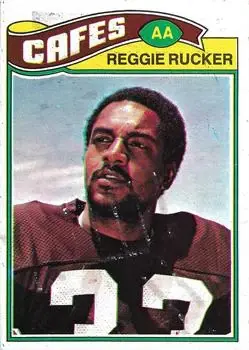 1977 Topps Mexican #138 - Reggie Rucker - Cleveland Browns