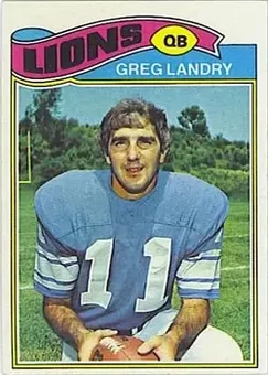 1977 Topps #136 - Greg Landry - Detroit Lions