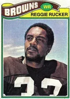 1977 Topps #138 - Reggie Rucker - Cleveland Browns