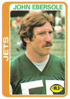 1978 Topps #41 - John Ebersole - New York Jets