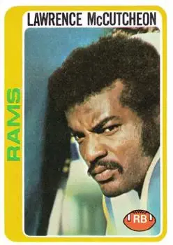 1978 Topps #45 - Lawrence McCutcheon - Los Angeles Rams