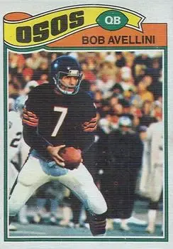 1977 Topps Mexican #145 - Bob Avellini - Chicago Bears
