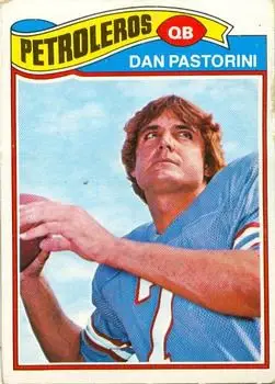 1977 Topps Mexican #149 - Dan Pastorini - Houston Oilers - Front
