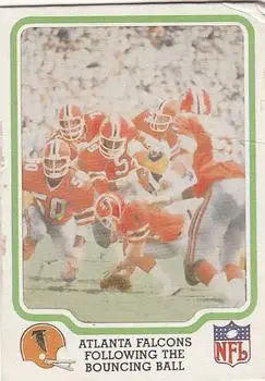 1979 Fleer Team Action #2 - Card #2 - Atlanta Falcons