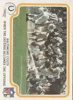 1979 Fleer Team Action #4 - Card #4 - Baltimore Colts