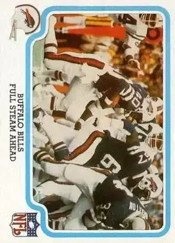 1979 Fleer Team Action #5 - Card #5 - Buffalo Bills