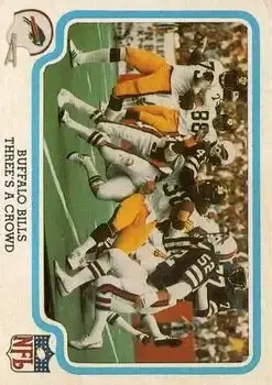1979 Fleer Team Action #6 - Card #6 - Buffalo Bills