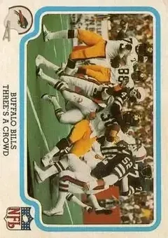 1979 Fleer Team Action #6 - Card #6 - Buffalo Bills