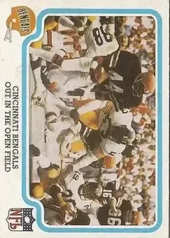 1979 Fleer Team Action #9 - Card #9 - Cincinnati Bengals