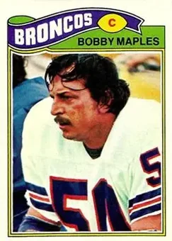 1977 Topps #143 - Bobby Maples - Denver Broncos