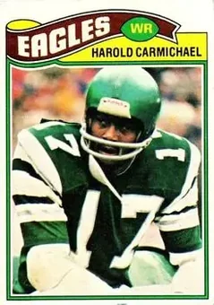 1977 Topps #144 - Harold Carmichael - Philadelphia Eagles