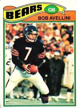 1977 Topps #145 - Bob Avellini - Chicago Bears