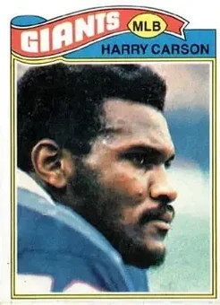 1977 Topps #146 - Harry Carson - New York Giants
