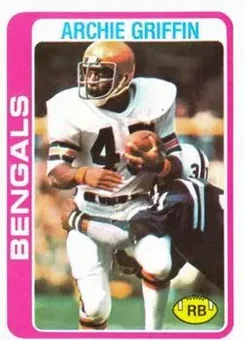1978 Topps #55 - Archie Griffin - Cincinnati Bengals
