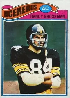 1977 Topps Mexican #159 - Randy Grossman - Pittsburgh Steelers
