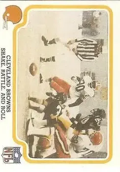 1979 Fleer Team Action #12 - Card #12 - Cleveland Browns 1979 Fleer Team Action #12 - Card #12 - Cleveland Browns