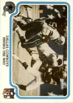 1979 Fleer Team Action #13 - Card #13 - Dallas Cowboys