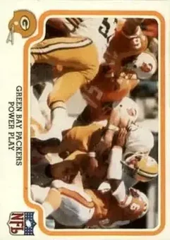 1979 Fleer Team Action #19 - Card #19 - Green Bay Packers