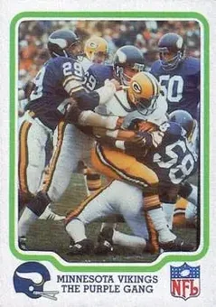 1979 Fleer Team Action #30 - Card #30 - Minnesota Vikings