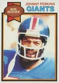 1979 Topps #7 - Johnny Perkins - New York Giants