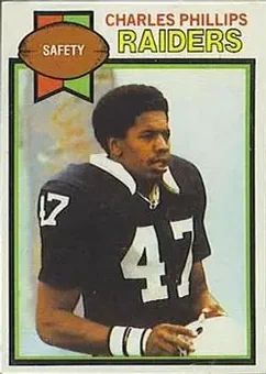 1979 Topps #8 - Charles Phillips - Oakland Raiders