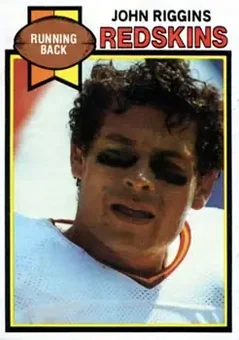 1979 Topps #10 - John Riggins - Washington Redskins