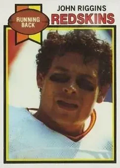 1979 Topps #10 - John Riggins - Washington Redskins
