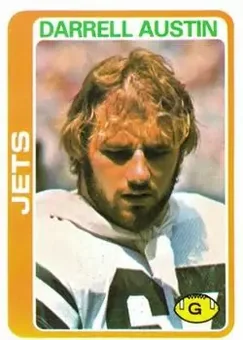 1978 Topps #61 - Darrell Austin - New York Jets