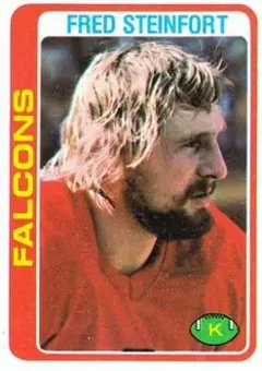 1978 Topps #66 - Fred Steinfort - Atlanta Falcons