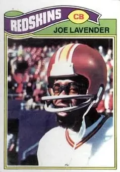 1977 Topps #151 - Joe Lavender - Washington Redskins