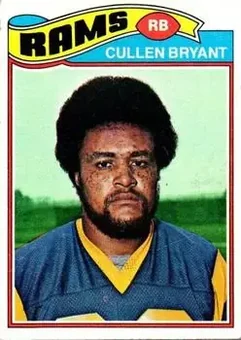 1977 Topps #154 - Cullen Bryant - Los Angeles Rams