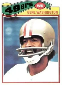 1977 Topps #156 - Gene Washington - San Francisco 49ers