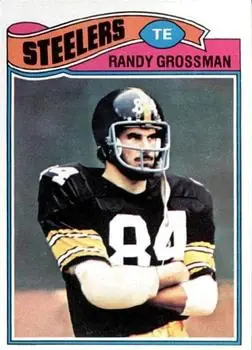 1977 Topps #159 - Randy Grossman - Pittsburgh Steelers