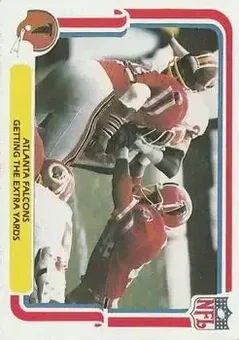 1980 Fleer Team Action #1 - Card #1 - Atlanta Falcons