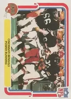 1980 Fleer Team Action #9 - Card #9 - Cincinnati Bengals
