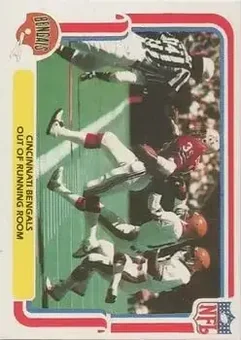 1980 Fleer Team Action #10 - Card #10 - Cincinnati Bengals